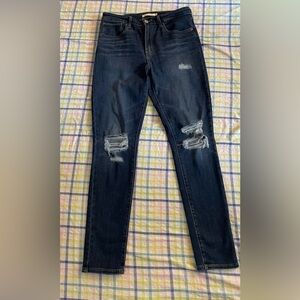 Levi’s Sz 30  Distressed Blue Jeans